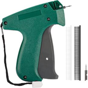 Needle Gun for Clothes, for Clothing, Quick Clothing Fixer, Sewing Quilting Hemming Quick Tag Gun with 1 Needle, 1500 Black & 1500 White 4.4mm Fasteners