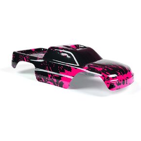 Custom Body Compatible for 1/10 Scale RC Car or Truck (Truck not Included) (Graffiti Pink Pig)