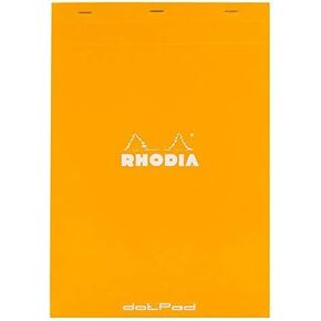 Rhodia Orange Dot Pad 8.25X11.75