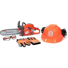 Husqvarna 531099502 550xp Toy Chainsaw و PPE Kit