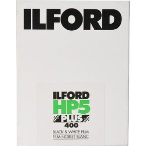 Ilford HP5 Plus 400 4 x 5 Inches 25 Sheets, Black (1629172) in Kuwait
