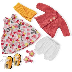 Handmade Waldorf Doll Clothes 12 inch Clothing Set with Pretty Box Girl Christmas Birthday Present-Hrabinella's Clothes Accessories