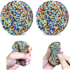 3.9" Circle Picky Fidget Pad, Skin Picking Fidget Toys, Fidget Toys for Skin Pickers,Anti Skin Picking (2 PCS Circle)