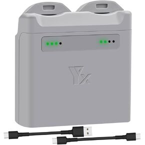 Two-Way Charging Hub for DJI NEO,Portable Dual Battery Charger Support PD Fast Charging for DJI NEO Battery Accessories