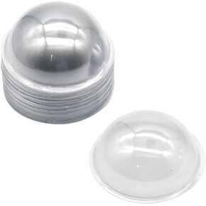 50 Pcs 9cm Plastic Shaker Domes Round Shaker Covers 3D Dimensional Domes Paper Crafting Shakers Shaker Card Supplies for Card Making