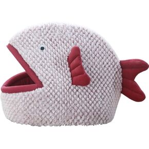 لا la la pet® plush cat bed cave adgensible bed bed bed bed selfwarming pet bed قابلة للطي قطة نوم خيمة خيمة الكلب العش