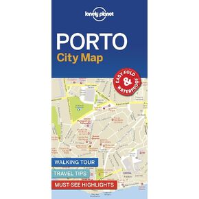 Lonely Planet Porto City Map