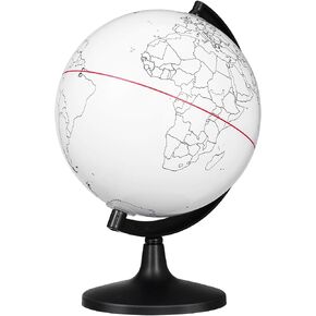 Abaodam Globe تلوين الكتابة على الجدران الفارغة Globe Model Globe Globes Globes لجغرافيا الجغرافيا تدريس المكتب المنزلي الديكور 5.5in