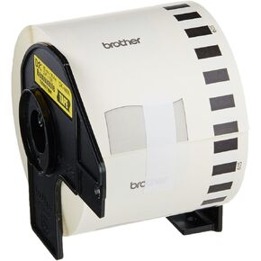 Brother Printer DK4605 Black On Yellow Label for QL-500 QL-550 QL-650TD