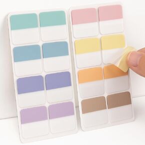 240 Pcs 1 Inch Sticky Notes for Books, Repositionable Tab Stickers, Tab Sticky Notes, Tabs for Books, Notebook Tabs, Filing and Organizing Effortlessly, 8 Color