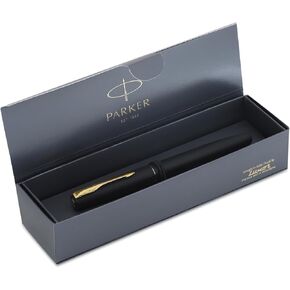 Parker Frontier Matte Black GT Fountain Pen - Fine Nib
