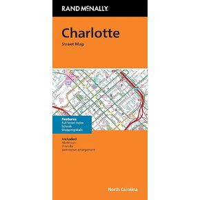 Rand McNally Folded Map: Charlotte Street Map