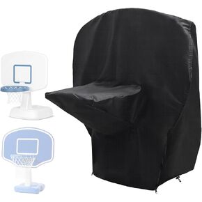 Outdoor Swimming Water Pool Basketball Game Cover, Pool Basketball Hoop Stand Protective Cover,37.5" W x 24" D x43 H,Black