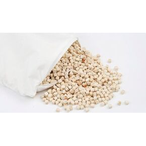 Begozani Korean Cypress Cube Pillow Filling, Natural Hypoallergenic Throw Pillow Insert for Neck Support, 1kg (2.2lbs)