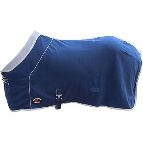 CHALLENGER Horse Soft Fleece Cooler Contoured Exercise Blanket Liner Wicks Moisture 43F04