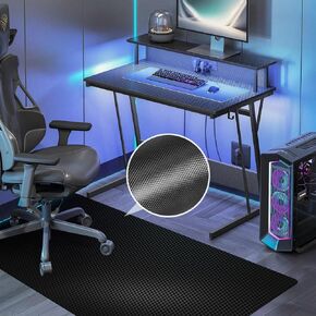 30" x 48" Waterproof Chair Mat for Hardwood, Office Chair Mat for Rolling Chair, Desk Chair Mat for Hardwood Floor, Floor Mat for Home Office, Anti-Slip PVC Floor Protector for Gaming Room