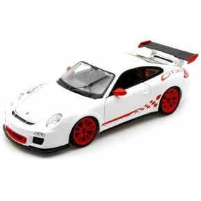 Porsche 911 GT3 RS White 1:36 Scale 5" Die Cast Model Toy Super Sports Car