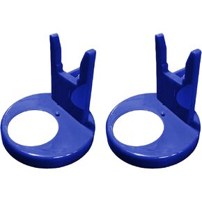 2X Glues Guns Stand Glues Guns Holder Hot Glues Bracket Hot Glues Heaters Base Hot Glues Rack Easy to Use for Craftsmen, 8x8x8.5cm, Blue