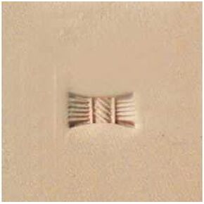 Tandy Leather X513 Craftool� Basketweave Stamp 6513-00