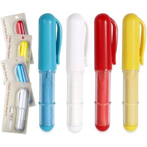 Sewing Chalk for Fabric, Wipeable and Washable Fabric Chalk for Sewing, Etailed Marking on Fabrics, Cottons, Leathers - White in Kuwait