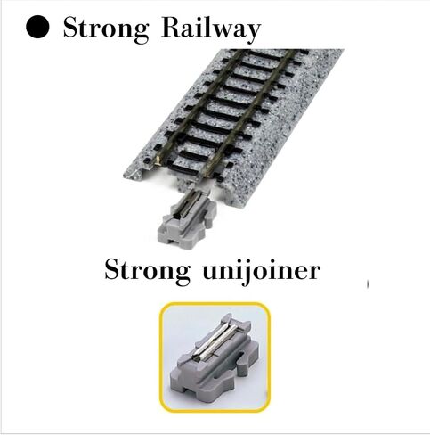 Kato USA Model Train Products Unitrack Compact Tracks (4 قطع) ، 150 مم/(6 ") دائرة نصف قطرها/45 درجة 4piece × 2pack in Saudi Arabia