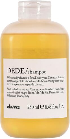 Davines Dede Shampoo ، التطهير اليومي الحساس لجميع أنواع الشعر والتوازن وإضافة لمعان in Kuwait