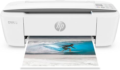 HP Deskjet 3755 Compact All -in -One Printer مع طباعة WiFi للهواتف المحمولة ، خرطوشة الحبر الفورية جاهزة - طابعة أسود/ملونة - Accent (J9V91A) (متجدد) in Saudi Arabia