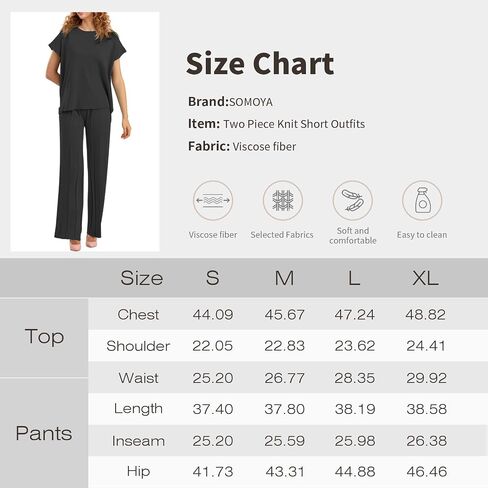 Women's Summer Outfit 2 PCS Set Short Sleeve Tops Tracksuits Casual High Waisted Sweatpants Set in Saudi Arabia