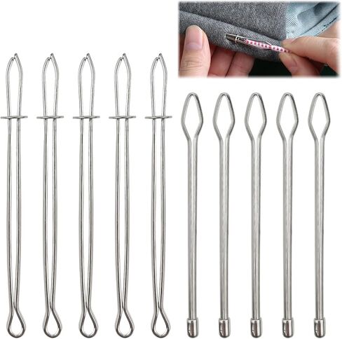 12PCS DIY ROPE THEARDER CLIP DRAW THEARDER THILEZERS TOOEZERS EASTER INSERT QUARERTRING DIY ROPE ROPER CLIP BODKIN TOULING FOR SPOWPATIONS ، HODIES ، SWAT in Kuwait