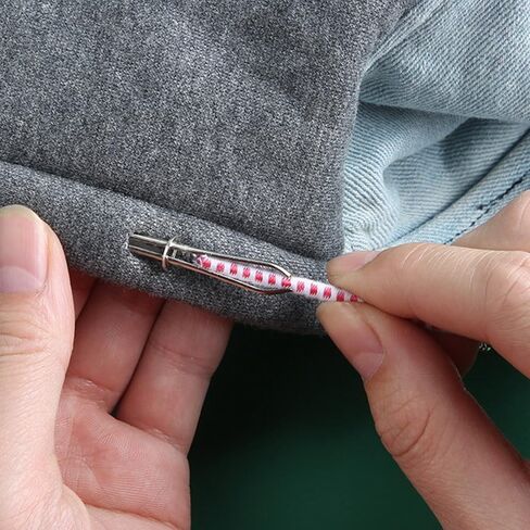 12PCS DIY ROPE THEARDER CLIP DRAW THEARDER THILEZERS TOOEZERS EASTER INSERT QUARERTRING DIY ROPE ROPER CLIP BODKIN TOULING FOR SPOWPATIONS ، HODIES ، SWAT in Kuwait