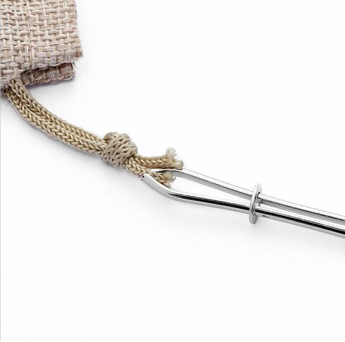 12PCS DIY ROPE THEARDER CLIP DRAW THEARDER THILEZERS TOOEZERS EASTER INSERT QUARERTRING DIY ROPE ROPER CLIP BODKIN TOULING FOR SPOWPATIONS ، HODIES ، SWAT in Kuwait