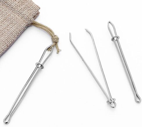 12PCS DIY ROPE THEARDER CLIP DRAW THEARDER THILEZERS TOOEZERS EASTER INSERT QUARERTRING DIY ROPE ROPER CLIP BODKIN TOULING FOR SPOWPATIONS ، HODIES ، SWAT in Kuwait