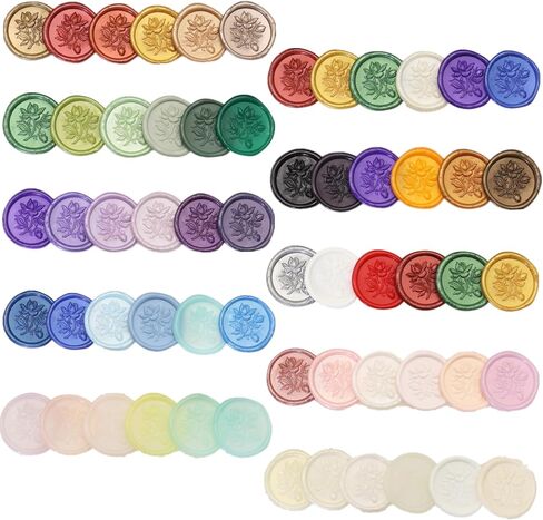 100 PCS ختم شمع العصي لختم الختم الشمع ، ولون متنوع ختم الشمع غراء البنادق الشمع عصا عصا شمع البندقية ، وألوان مختلطة الشمع مجموعة كبيرة لدعوات الزفاف (100 ب) in Kuwait