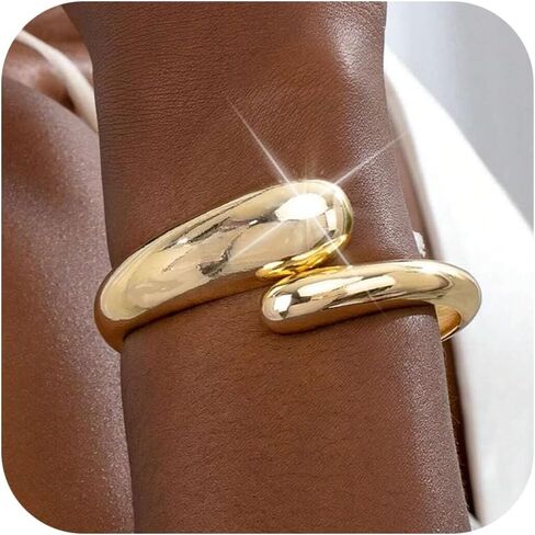 Long tiantian Gold Bracelets for Women Gold Cuff Bracelets for Women Chunky Bangle Bracelet Gold Jewelry for Women Pulseras para Mujer in Saudi Arabia