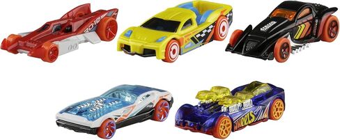 Hot Wheels Track Bundle City Track Builder X-Raycers 5 pack 1:64 Scale Die-Cast Cars Armors من جميع الأعمار رسومات ملونة فكرة هدية رائعة 3 سنوات وما فوق in Saudi Arabia