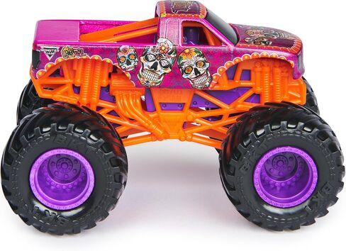 Monster Jam ، Dalmatian الرسمي Vs. شاحنات وحش Calavera Die-Cast ، 1:64 ، ألعاب الأطفال للأولاد الذين تتراوح أعمارهم بين 3 سنوات وما فوق in Saudi Arabia