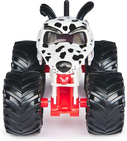 Monster Jam ، Dalmatian الرسمي Vs. شاحنات وحش Calavera Die-Cast ، 1:64 ، ألعاب الأطفال للأولاد الذين تتراوح أعمارهم بين 3 سنوات وما فوق in Saudi Arabia