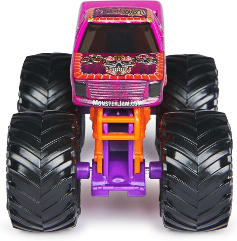 Monster Jam ، Dalmatian الرسمي Vs. شاحنات وحش Calavera Die-Cast ، 1:64 ، ألعاب الأطفال للأولاد الذين تتراوح أعمارهم بين 3 سنوات وما فوق in Saudi Arabia