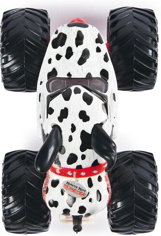 Monster Jam ، Dalmatian الرسمي Vs. شاحنات وحش Calavera Die-Cast ، 1:64 ، ألعاب الأطفال للأولاد الذين تتراوح أعمارهم بين 3 سنوات وما فوق in Saudi Arabia