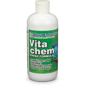 ABE16710 Freshwater Vitachem for Aquarium, 16-Ounce,Black
