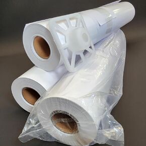 1 x Premium RC Glossy Photo Paper Roll 36 inch x 100 ft. 250 gsm. Inkjet print (2024 Upgrade, plastic film layer in the back, more durable more waterproof, no easy to get wrinkle) fast dry