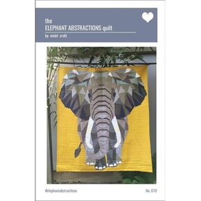 Abstractns Elephant Abstractions Quilt Ptrn, Pattern