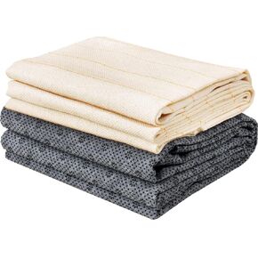 40x40 Inch Tufting Cloth, 40x40 Inch Non Slip Tufting Backing Cloth, Rug Tufting Kit for Tufting Gun, Monks Cloth with Backing for Cut Pile Tufting Gun Tufting Supplies
