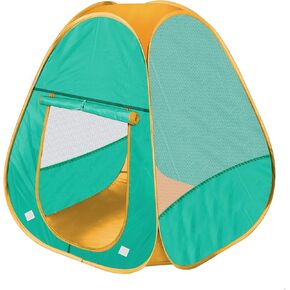 Kids Play Tent Pop Up Tent for Girls and Boys，Automatic Setup and Foldable Playhouse Castle Toys Outdoor and Indoor（Green）