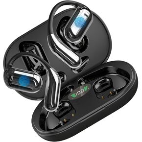AI Language Translation Earbuds, 3-in-1 Ai Translator Earbuds 144 Languages & Accents Translation in Real Time,HD Sound,Fit iOS and Android, Ideal for Travel & Business (Black)