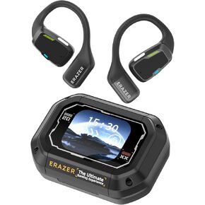 ERAZER XP6 AI TRANSINGERS TIME TIME ، 3-in-1 Bluetooth 5.4 Language Translator Languate Language for 135 Language ، Fit IOS & Android ، جهاز مترجم ثنائي الاتجاه مع تطبيق لتعلم الأعمال التجارية للسفر