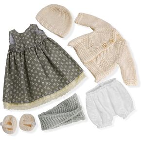 Handmade Waldorf Doll Clothes 12 inch Clothing Set with Pretty Box Girl Christmas Birthday Present-Lenka's Clothes Accessories