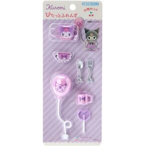 Sanrio 604607 Pitat Furenzu (Mini) Accessory Set, Kromi, Kuromi, 6.3 x 3.1 x 1.0 inches (16 x 8 x 2.5 cm), Character 604607, Small