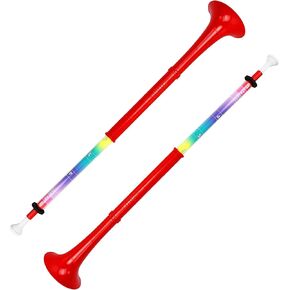 pBuzz Plastic Brasswind Instrument (Trombone-style) -Red, (PBUZZ1R)