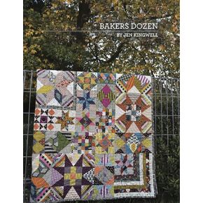 Baker's Dozen Quilt Pattern by Jen Kingwell Designs